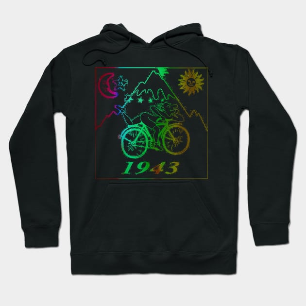 Bicycle Day 1943 | LSD Acid Trip | Albert Hofmann gift idea Hoodie by MO design